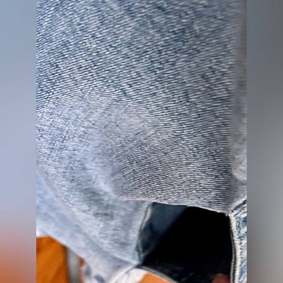 Laura Ashley Embellished Blue Denim Jacket 4 pockets Silver Buttons and Sequins - Picture 11 of 17